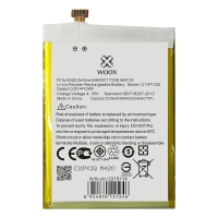 WOOX BATERÍA C11P1325 PARA ASUS ZENFONE 6/A600CT/T00G/A601CG 3230MAH 3.8V 12WH