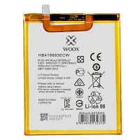 WOOX BATERÍA HB416683ECW PARA HUAWEI NEXUS 6P/6 PLUS/7 3450MAH 3.82V 13.18WH