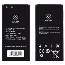 WOOX BATERÍA HB474284RBC PARA HUAWEI Y635/G620/G521/G615/C8816/Y560 2000MAH 3.8V 7.6WH