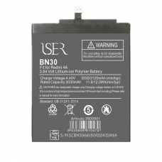 ISER BATERÍA BN30 PARA XIAOMI REDMI 4A 3030MAH 3.84V 11.6WH