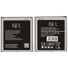 ISER BATERÍA EB-BG530BBC PARA SAMSUNG J320/J5 J500/J3/J2 PRIME/G5308/G530H/G531 2600MAH 3.8V 9.88WH