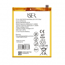 ISER BATERÍA HB366481ECW PARA HUAWEI P9/P9 LITE/P8 LITE 2017/P10 LITE/HONOR 8/P20 LITE/P SMART 2900MAH 3.82V 11.08WH