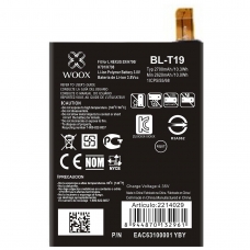 WOOX BATERÍA BL-T19 PARA LG NEXUS 5X/H790/H791/H798 2620/2700MAH