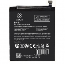 WOOX BATERÍA BN41 PARA XIAOMI REDMI NOTE 4 4000MAH 3.85V 15.4WH