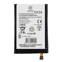 WOOX BATERÍA EX34 PARA MOTO X/XT1056/XT1058 2120MAH 3.8V 8.1WH
