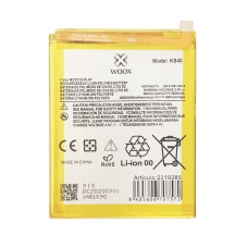 WOOX BATERÍA KS40 PARA MOTO E6 PLAY 3000MAH(VERSIÓN A)