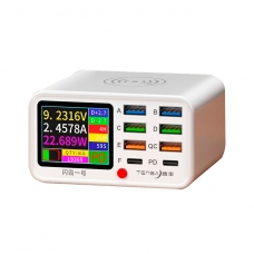 TENSA SHANBA NO.1  Cargador rápido 6 USB+PD 