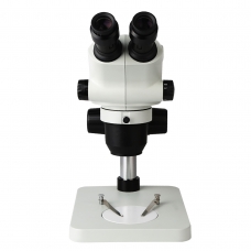 KAISI 7050-B1 microscopio blanco con soporte de placa 