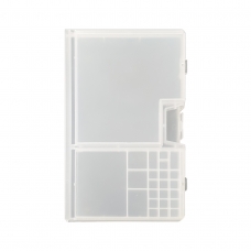 Organizador blanco para guardar piezas