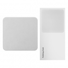 Paño de limpieza 16cm*16cm gris con caja