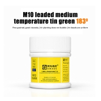 AMAOE M10 Pasta de soldadura con plomo de temperatura media 183ºC 50g