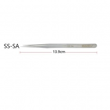 BAKU A8 SS-SA pinzas profesional punta fina recto