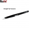 KAISI T-11ESD pinza profesional de punta recta y fina