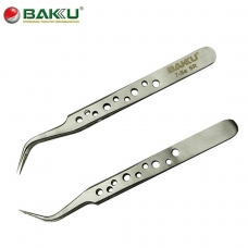 BAKU BK-V9 7-SA pinza profesional punta curvada