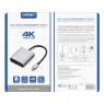 ONTEN OTN-91188 USB-C TO HDMI ADAPTER WITH GIGABIT ETHERNET CARD AND PD