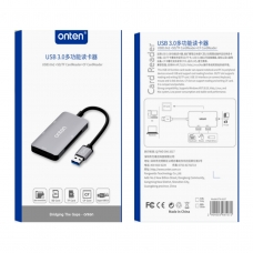 ONTEN OTN-8107 USB3.0*2+SD/TF CARDREADER+CF CARDREADER GRIS
