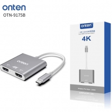 ONTEN OTN-9175B DUAL HDMI INTEFACE OUTPUT GRIS