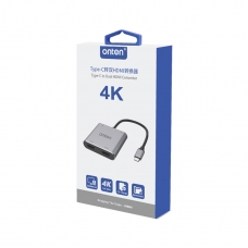 ONTEN OTN-9175K TYPE-C TO DUAL HDMI CONVERTER GRIS