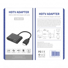 ONTEN OTN-5165HV HDMI TO HDMI+VGA ADAPTADOR