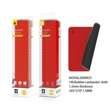 ONE PLUS M2936 Alfombrilla de Ratón 25 x 21cm Rojo