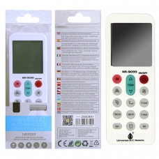 ONE PLUS NR9099 Mando universal control remoto para aire acondicionado blanco