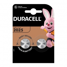 DURACELL PILAS DE BOTÓN DE LITIO 2025 PAQUETE DE 2