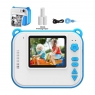 CÁMARA DE IMPRESIÓN INSTANTÁNEA PARA NIÑOS AZUL(SEGUNDA MANO SIN PRECINTO)