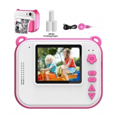 CÁMARA DE IMPRESIÓN INSTANTÁNEA PARA NIÑOS ROSA(SEGUNDA MANO SIN PRECINTO)