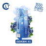VAPER 2000 PUFFS SIN NICOTINA SABOR ARÁNDANO ICE