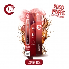 VAPER 2000 PUFFS SIN NICOTINA SABOR COLA ICE