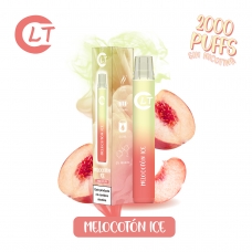 VAPER 2000 PUFFS SIN NICOTINA SABOR MELOCOTÓN ICE
