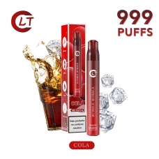 VAPER 999 PUFFS SIN NICOTINA SABOR COLA