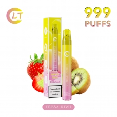 VAPER 999 PUFFS SIN NICOTINA SABOR FRESA KIWI