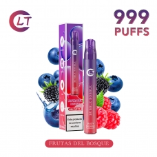 VAPER 999 PUFFS SIN NICOTINA SABOR FRUTAS DEL BOSQUE
