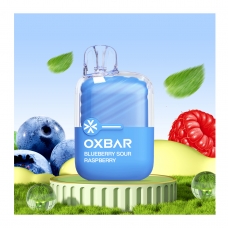 OXBAR VAPER MINI 600 CALADAS 20MG/ML BLUEBERRY SOUR RASPBERRY