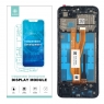 IKREA Pantalla completa con marco para Samsung Galaxy A03 Core A032 negra original China(Assembled)  