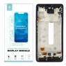 IKREA Pantalla completa con marco para Samsung Galaxy A53 5G A536 negra OLED