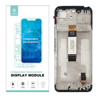 IKREA Pantalla completa con marco para Xiaomi Redmi 13 4G negra original China(Assembled)