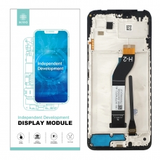 IKREA Pantalla completa con marco para Xiaomi Redmi 13C negra original China(Assembled)