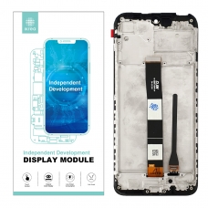 IKREA Pantalla completa con marco para Xiaomi Redmi 9A/Redmi 9C negra original China(Assembled)