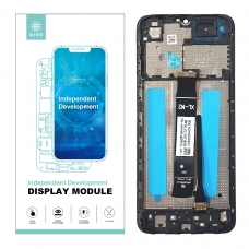 IKREA Pantalla completa con marco para Xiaomi Redmi A1/A1 Plus negra original China(Assembled)
