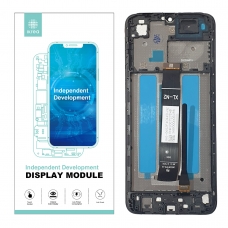 IKREA Pantalla completa con marco para Xiaomi Redmi A2/A2 Plus negra original China(Assembled)