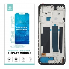 IKREA Pantalla completa con marco para Xiaomi Redmi Note 11 4G Global negra OLED