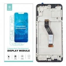 IKREA Pantalla completa con marco para Xiaomi Redmi Note 11 5G negra original China(Assembled)
