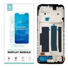 IKREA Pantalla completa con marco para Xiaomi Redmi Note 12S negra OLED