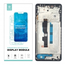 IKREA Pantalla completa con marco para Xiaomi Redmi Note 13 5G negra original China(Assembled)