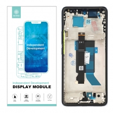 IKREA Pantalla completa con marco para Xiaomi Redmi Note 14 Pro 5G negra original China(Assembled)  