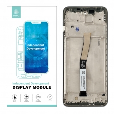 IKREA Pantalla completa con marco para Xiaomi Redmi Note 9 Pro/Redmi Note 9s plata original China(Assembled)