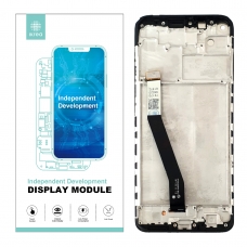 IKREA Pantalla completa con marco para Xiaomi Redmi Note 9 negra original China(Assembled)