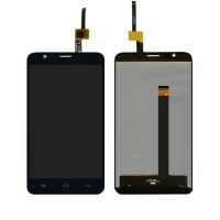 Pantalla completa compatible para Alcatel One Touch Flash/OT6042 negra